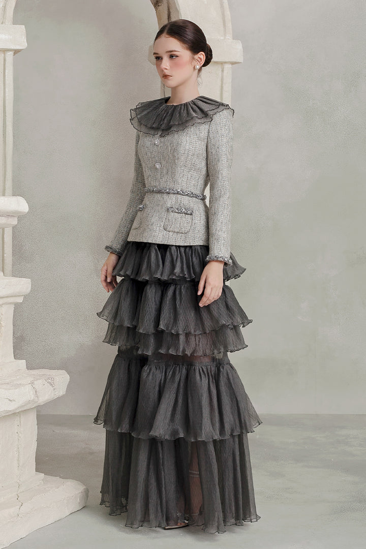 Lumia Peplum Braid Top - MEAN BLVD