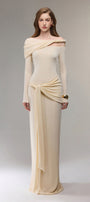 Lumière Draped Maxi Dress - MEAN BLVD