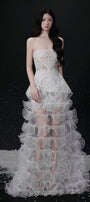 Lumière Ruffle Maxi Dress - MEAN BLVD