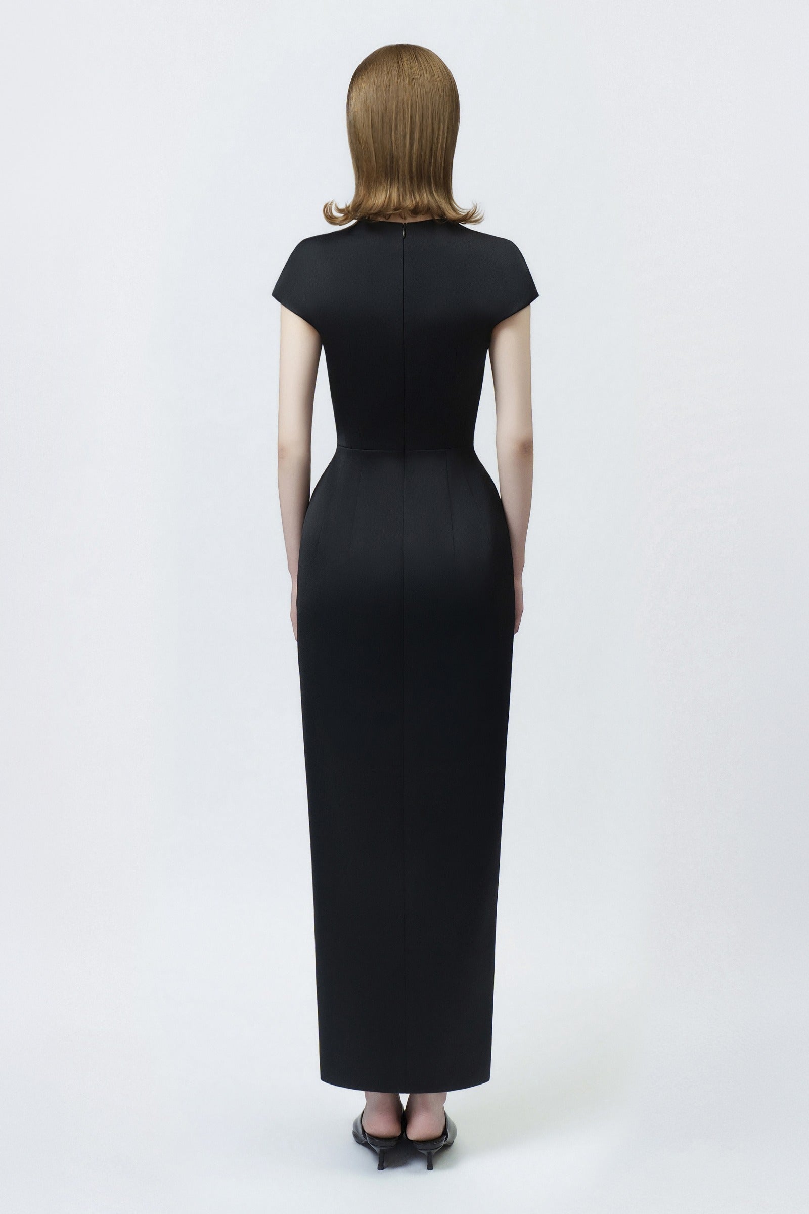 Lumina Pleated Maxi Dress