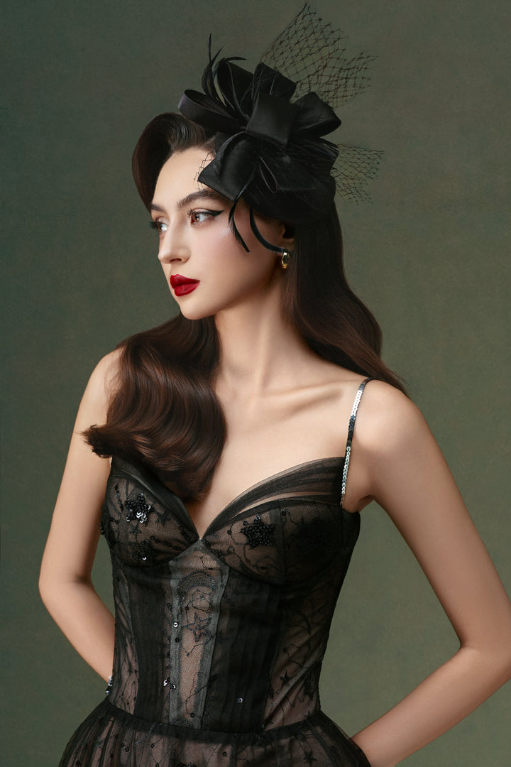 Luminous Sweetheart Sequin Midi Dress - MEAN BLVD