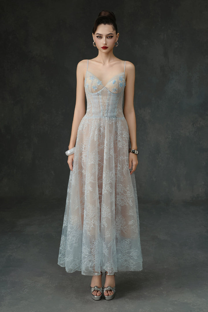 Luminous Sweetheart Sequin Midi Dress - MEAN BLVD