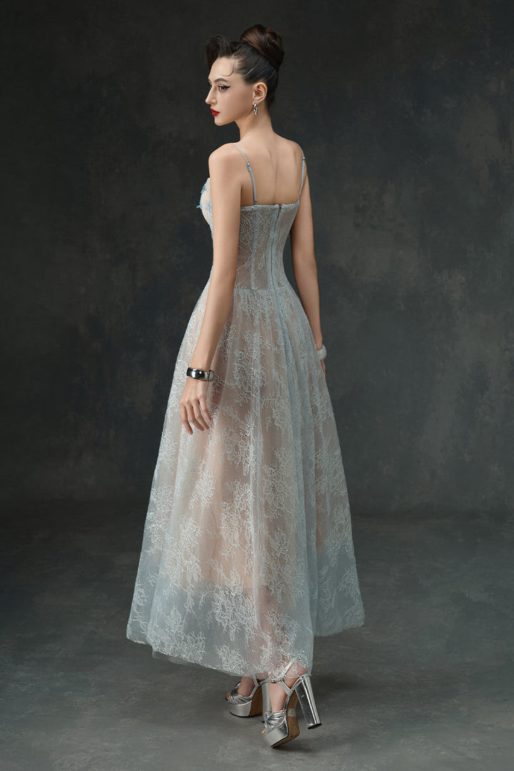 Luminous Sweetheart Sequin Midi Dress - MEAN BLVD