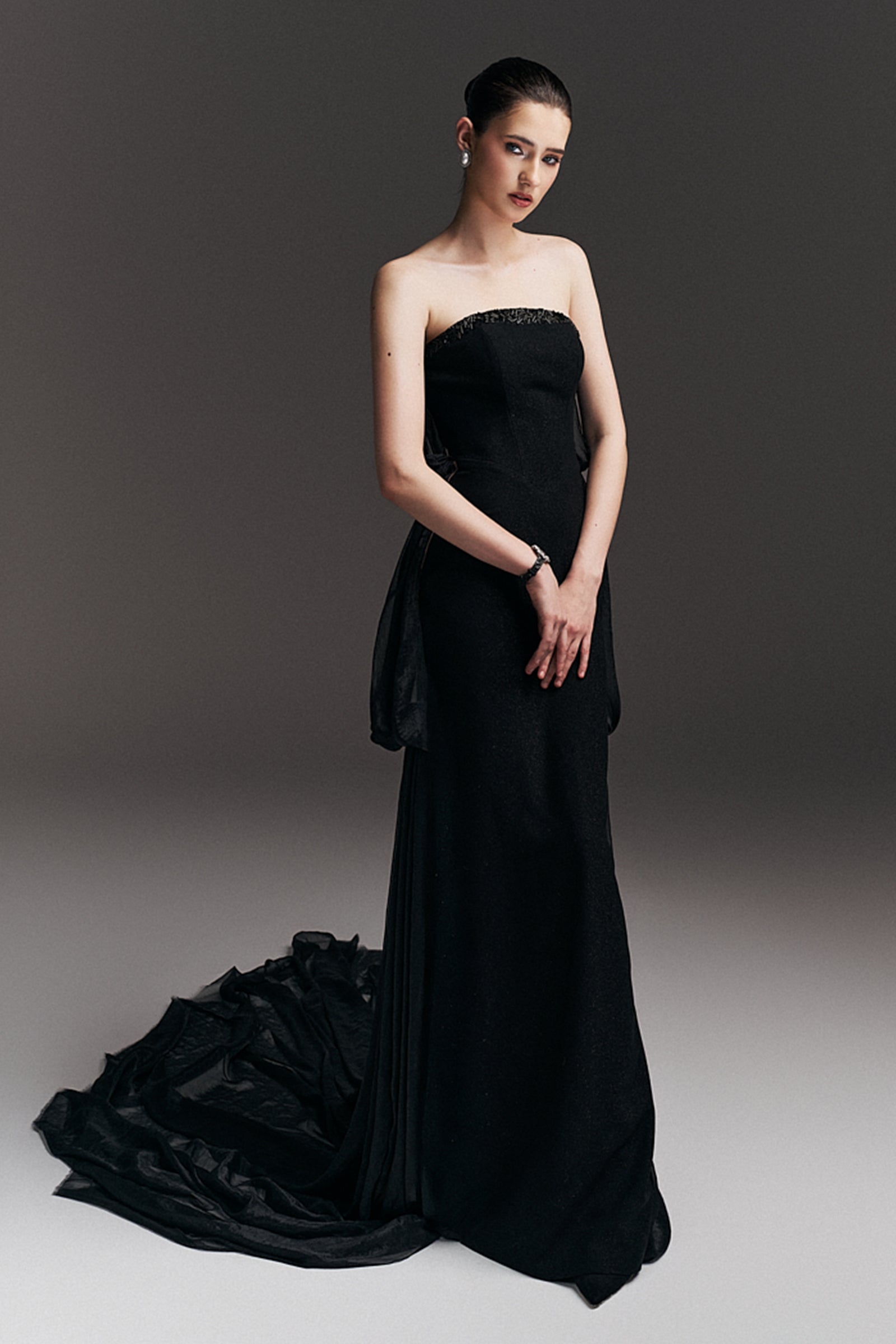 luna maxi dress black Luna maxi Dress in Black Indigolind