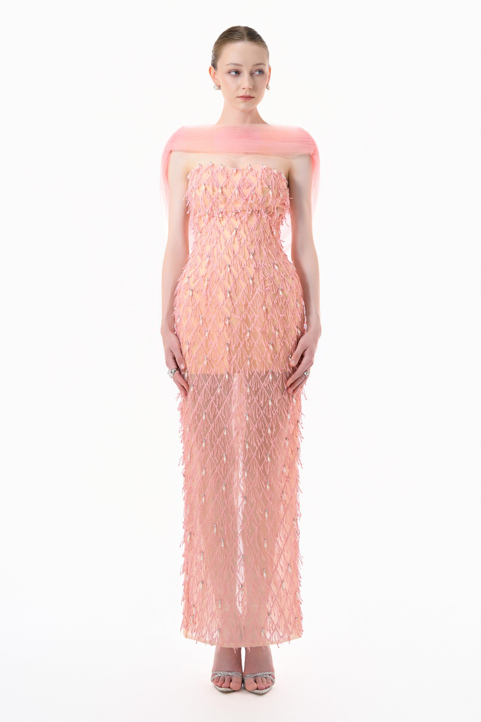 Lune Fringe Maxi Dress - MEAN BLVD