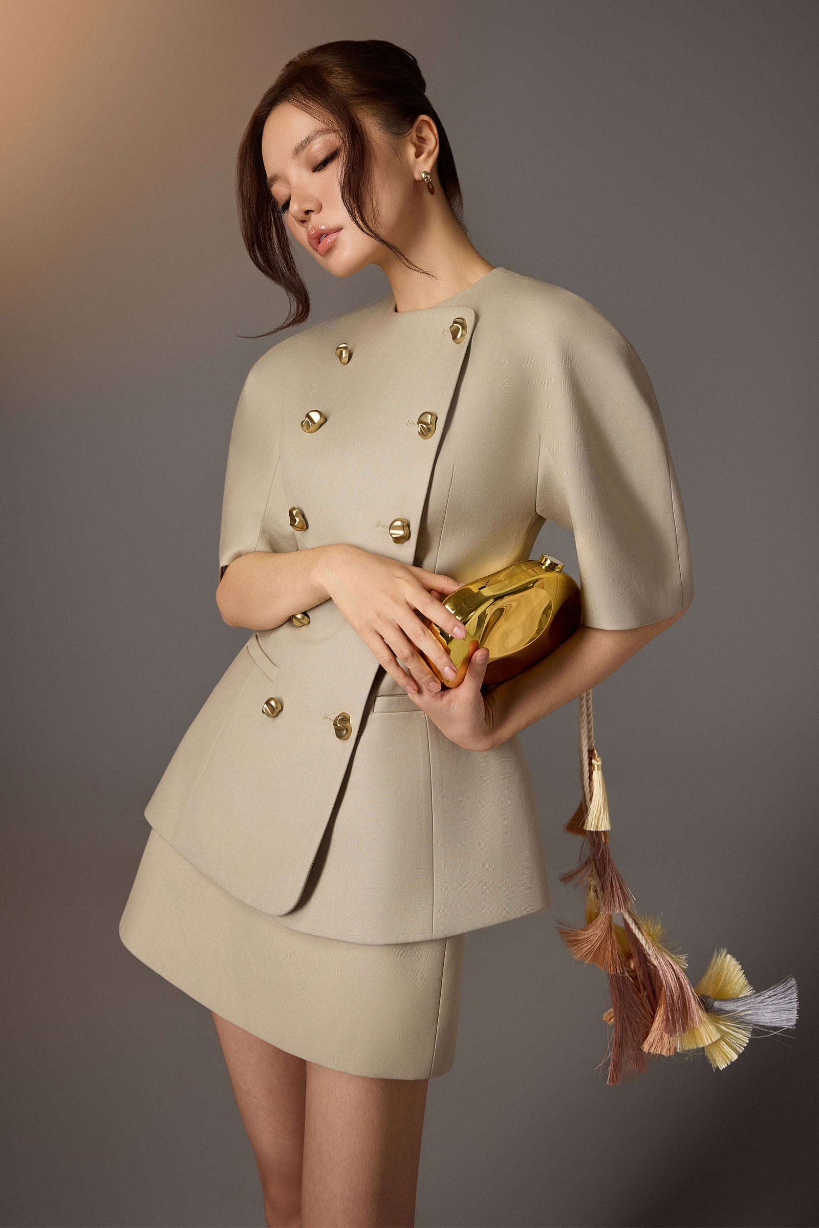 Lune Puff Sleeve Blazer - MEAN BLVD