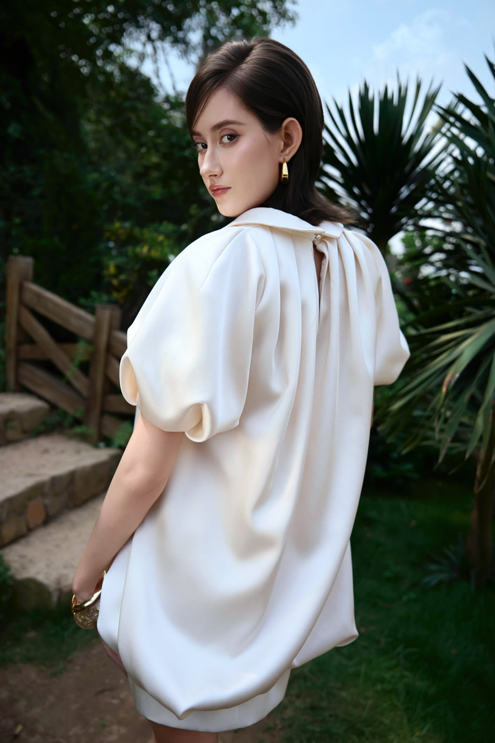 Lush Bubble Pleated Top - MEAN BLVD