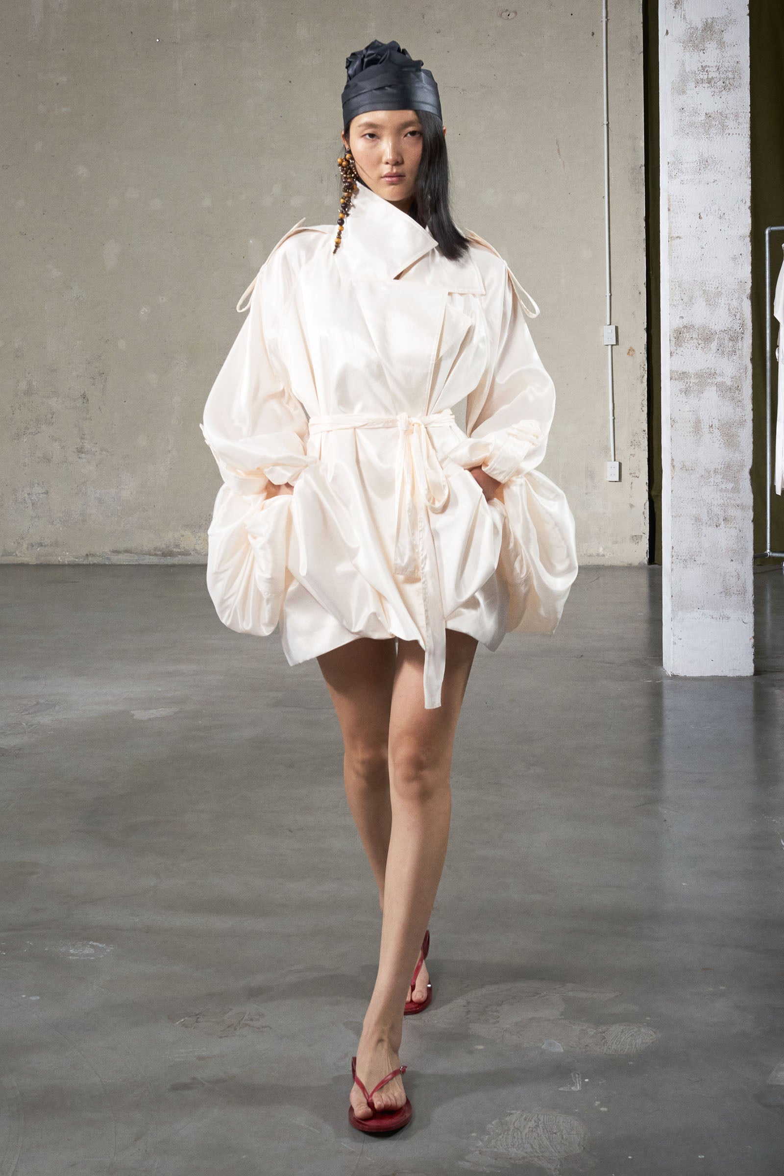 Luu Puff Sleeve Coat - MEAN BLVD
