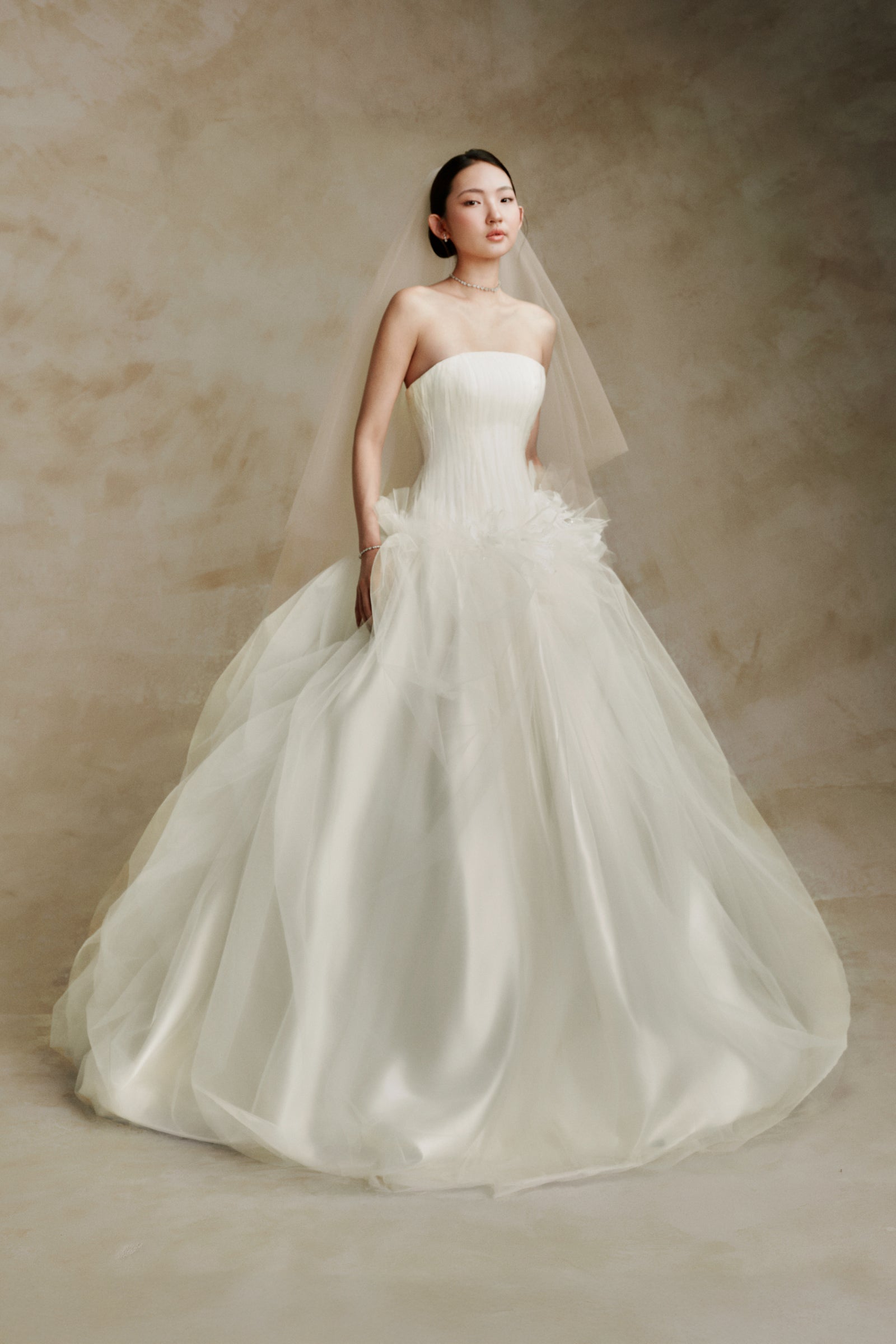ivory maxi dress formal Women's Ly Ball Gown Cream Customize MEAN BLVD SS24_WL_ALL