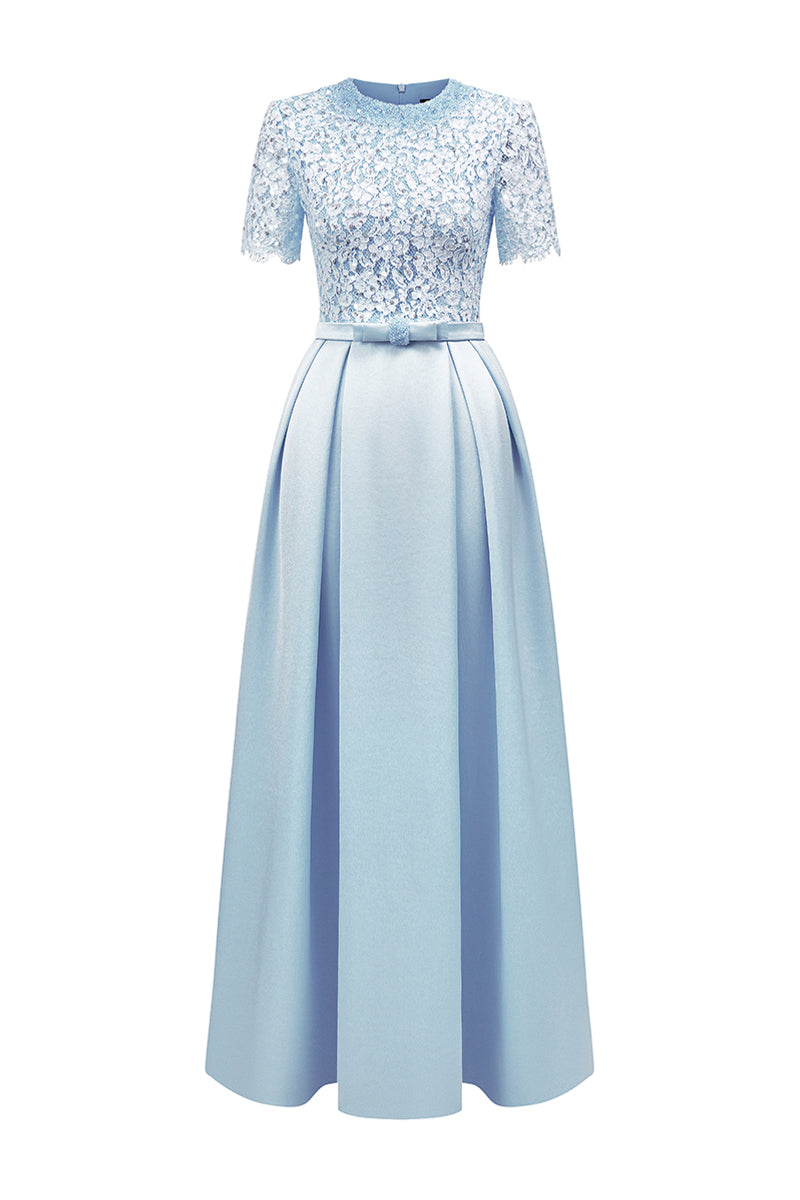 linen dress with sleeves women Maxi casual spring linen dress women 2874 main image 0