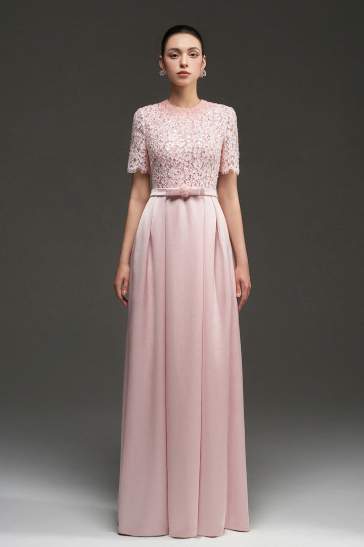 Lyanna A-line Draped Maxi Dress - MEAN BLVD