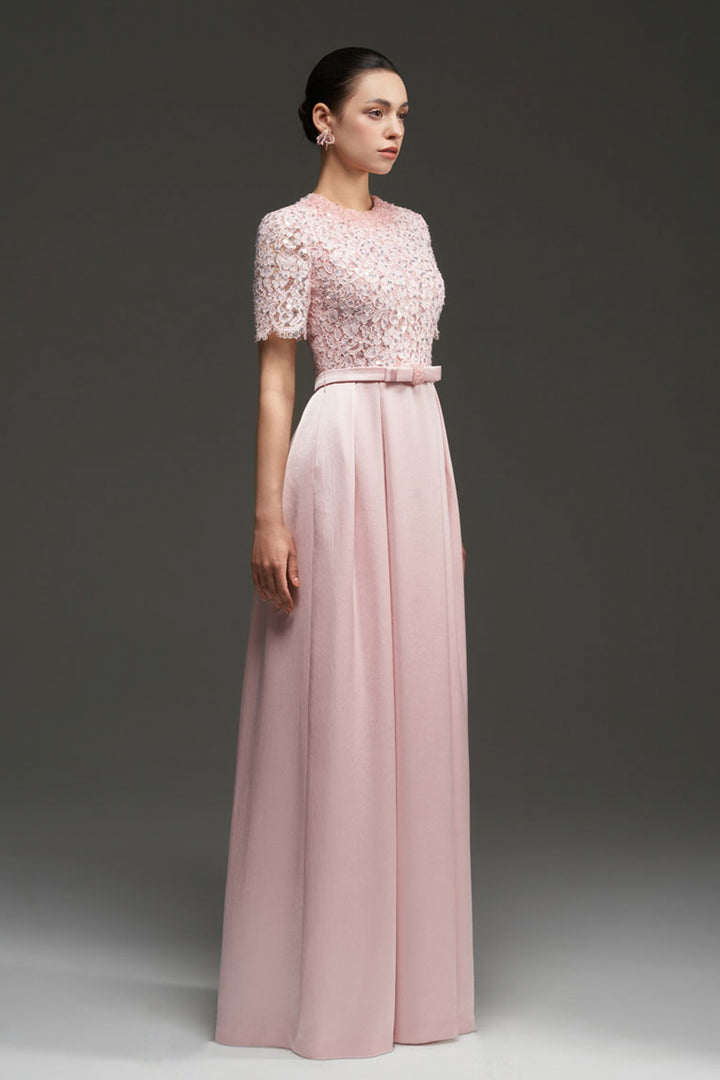 Lyanna A-line Draped Maxi Dress - MEAN BLVD