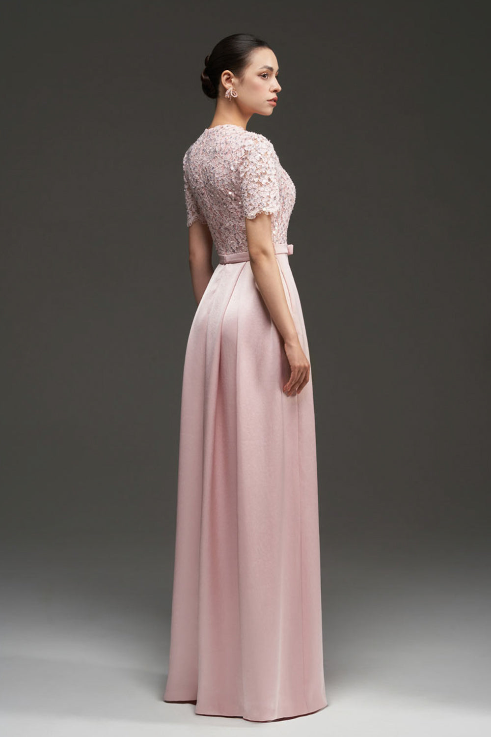 Lyanna A-line Draped Maxi Dress - MEAN BLVD