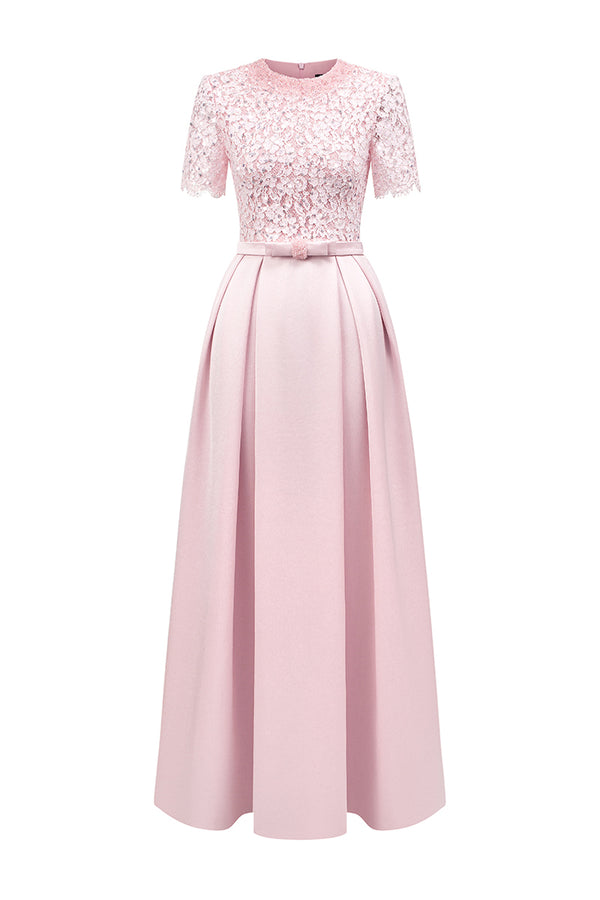 Lyanna A-line Draped Maxi Dress - MEAN BLVD