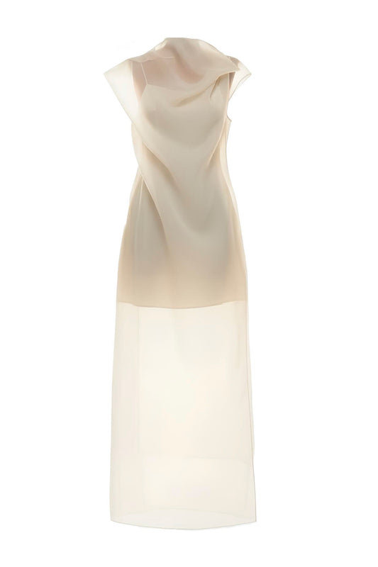 Lyn Cowl Draped Midi Dress