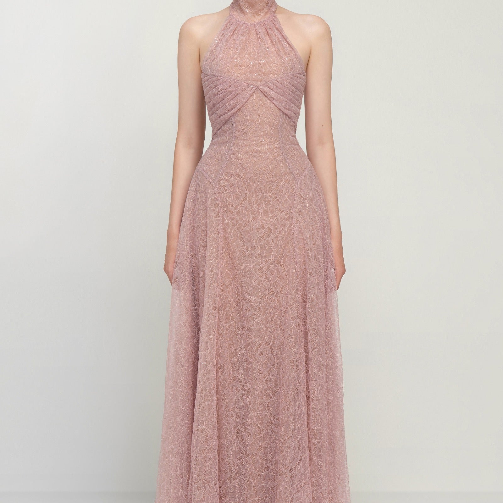 Lynx Halter Maxi Dress - MEAN BLVD