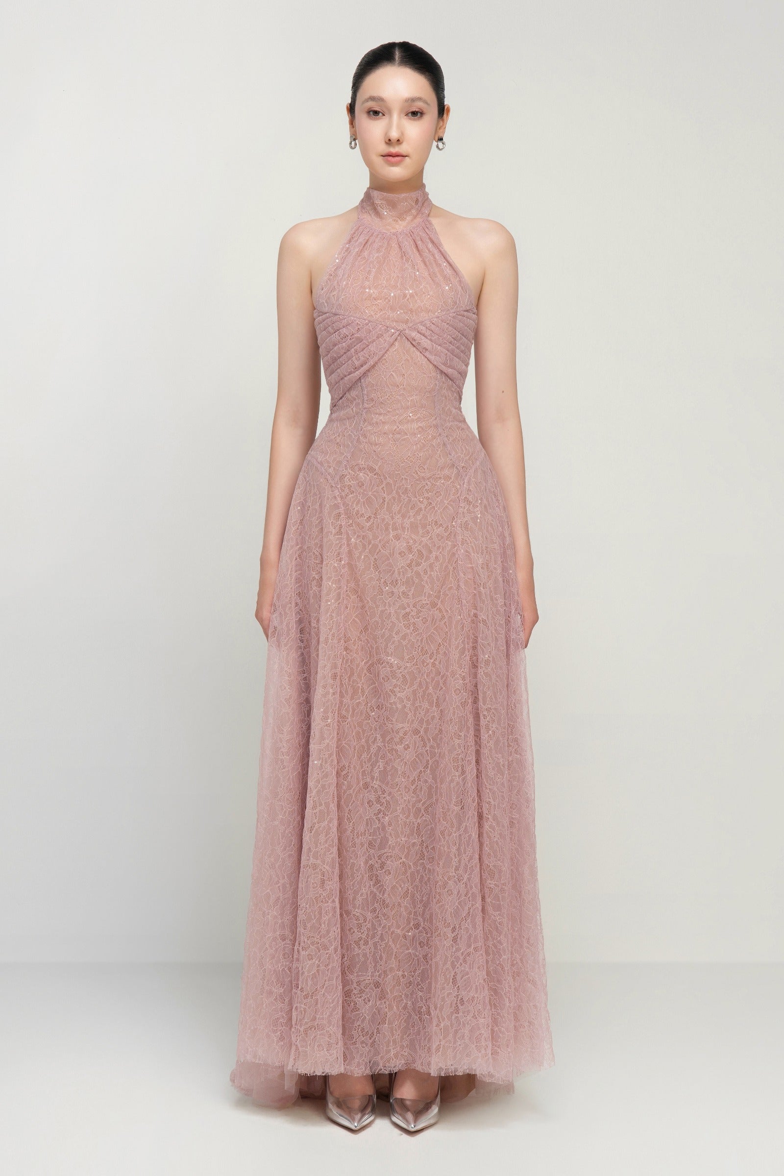 Lynx Halter Maxi Dress - MEAN BLVD
