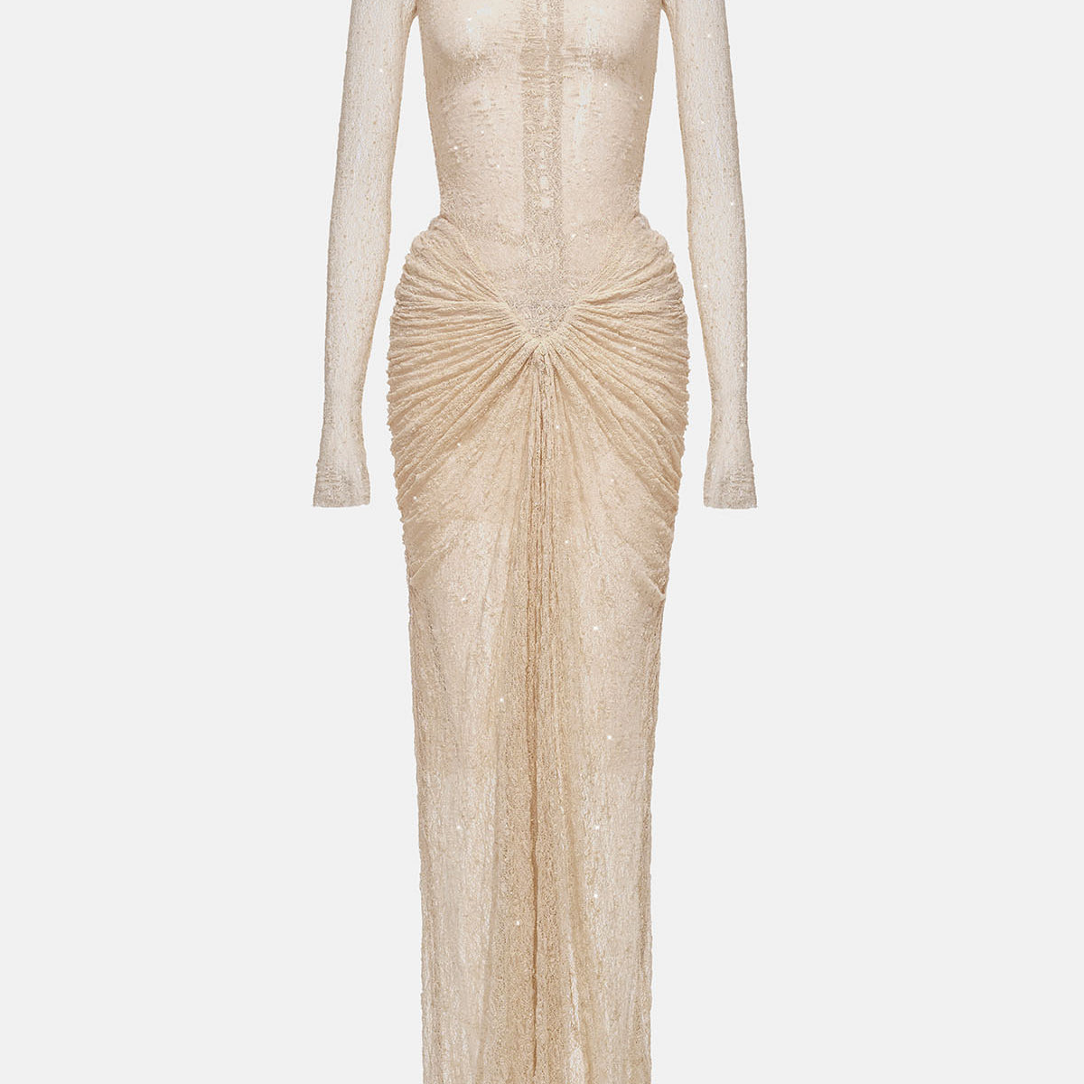 Lyra Ruched Maxi Dress - MEAN BLVD
