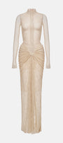 Lyra Ruched Maxi Dress - MEAN BLVD