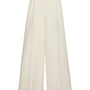 Veloria Straight Wide Leg Crepe Floor Length Pants