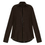 Sylvara Straight Collared Neck Jersey Shirt