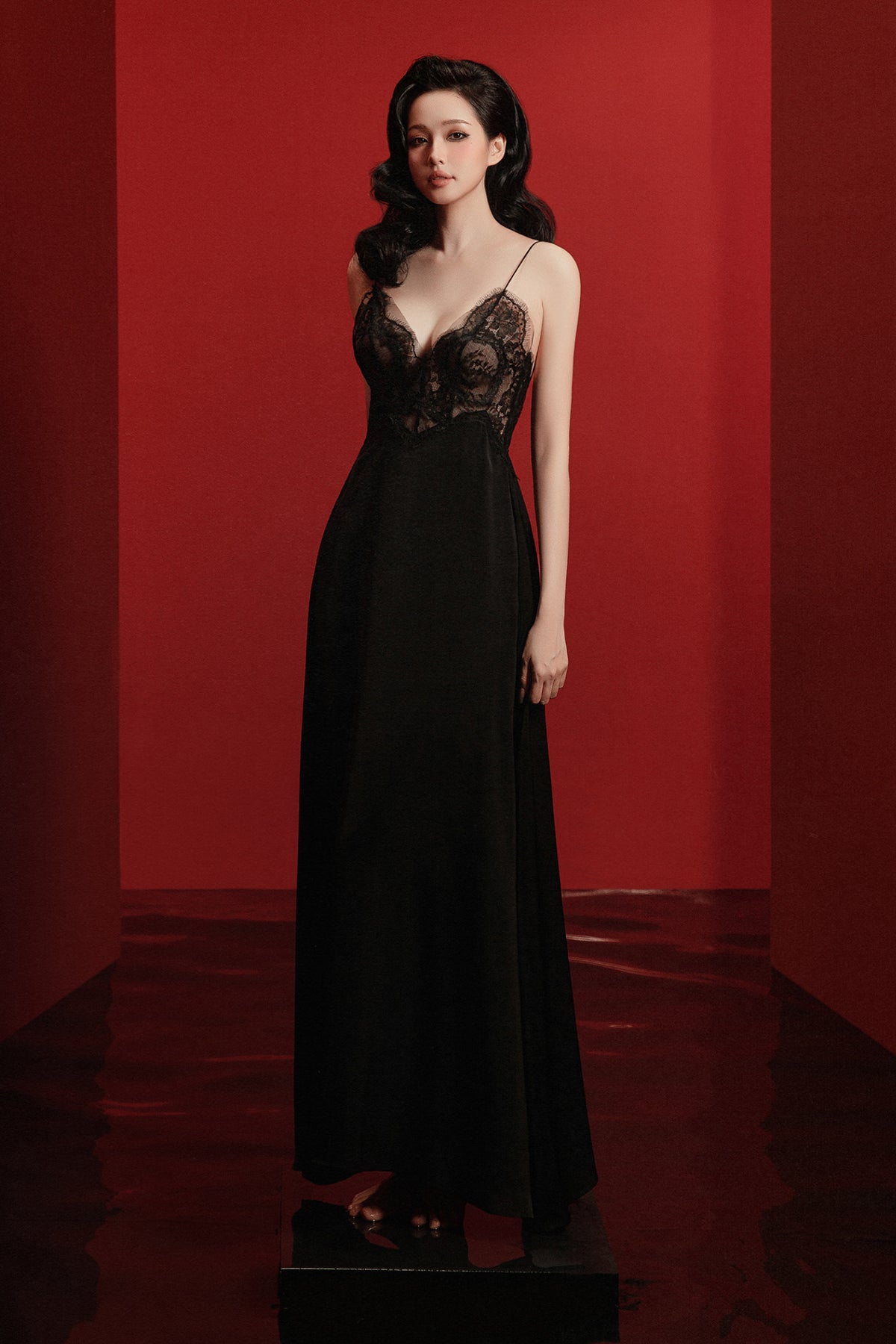 Mer A-line Maxi Dress