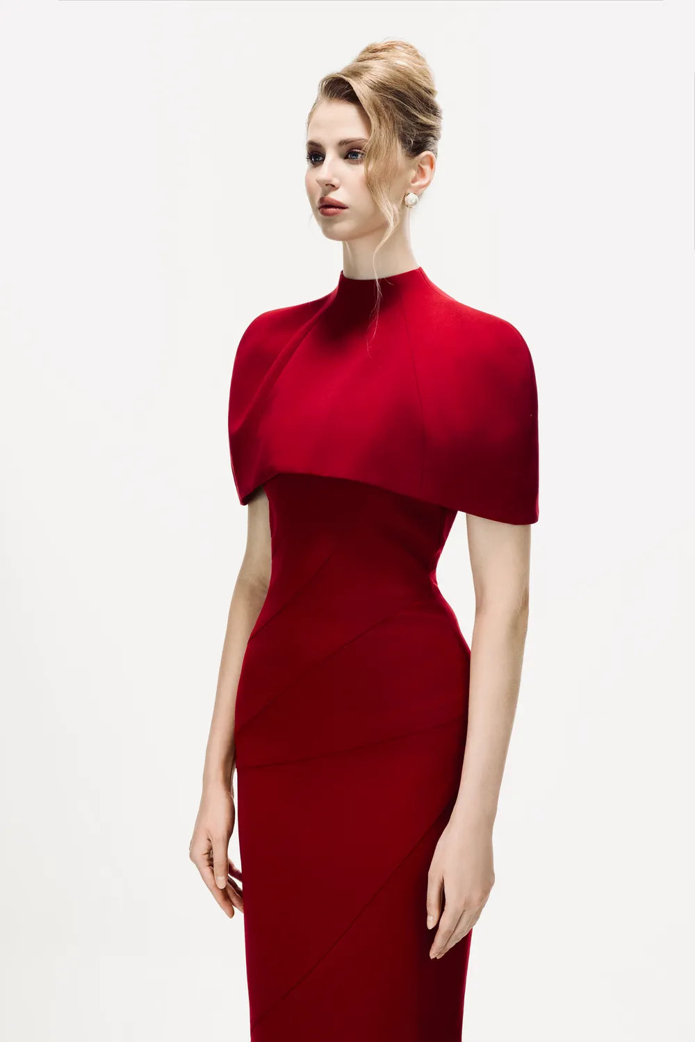 Seriora Dress with Cape