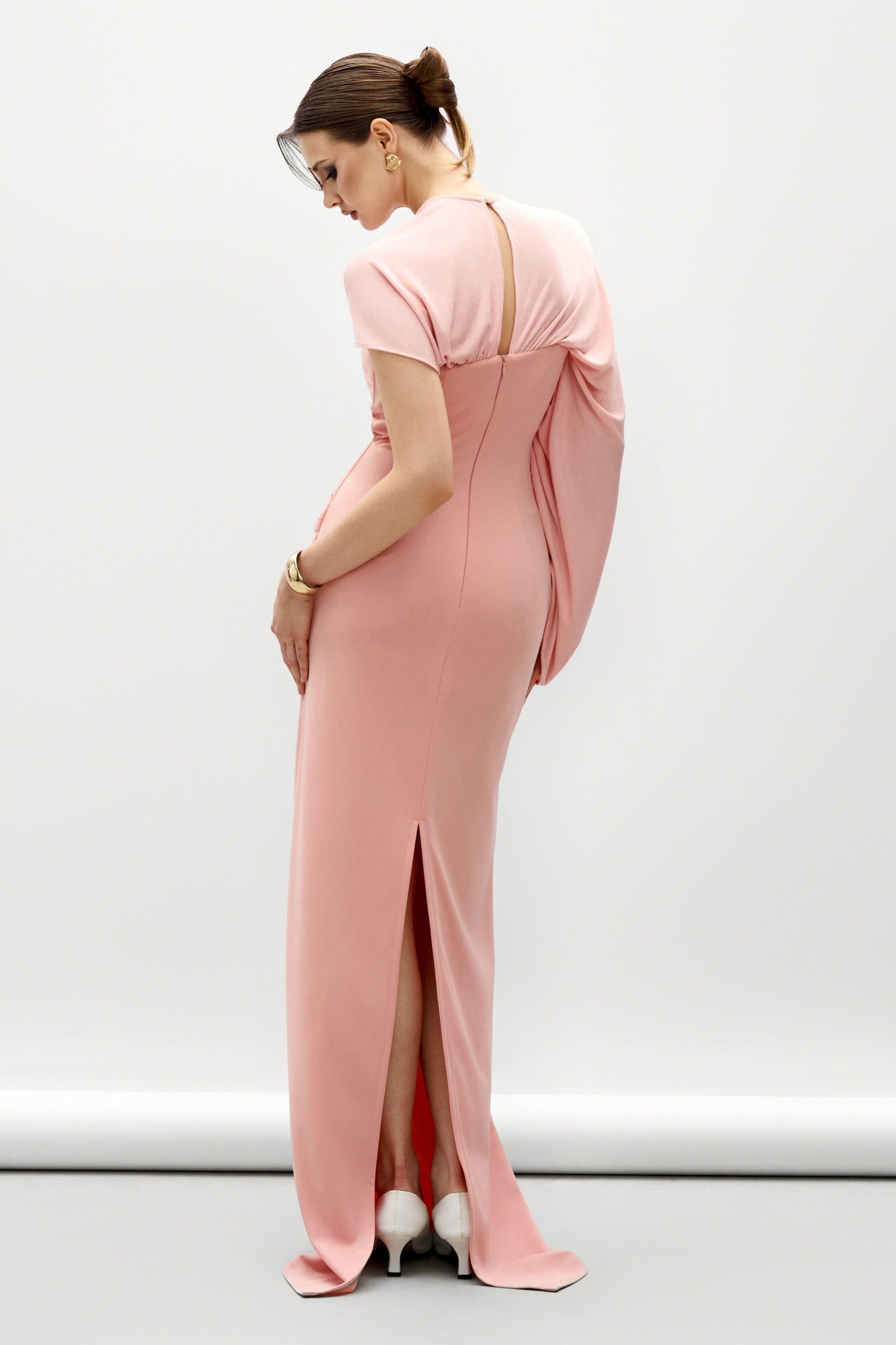 Minerva Ruched Maxi Dress