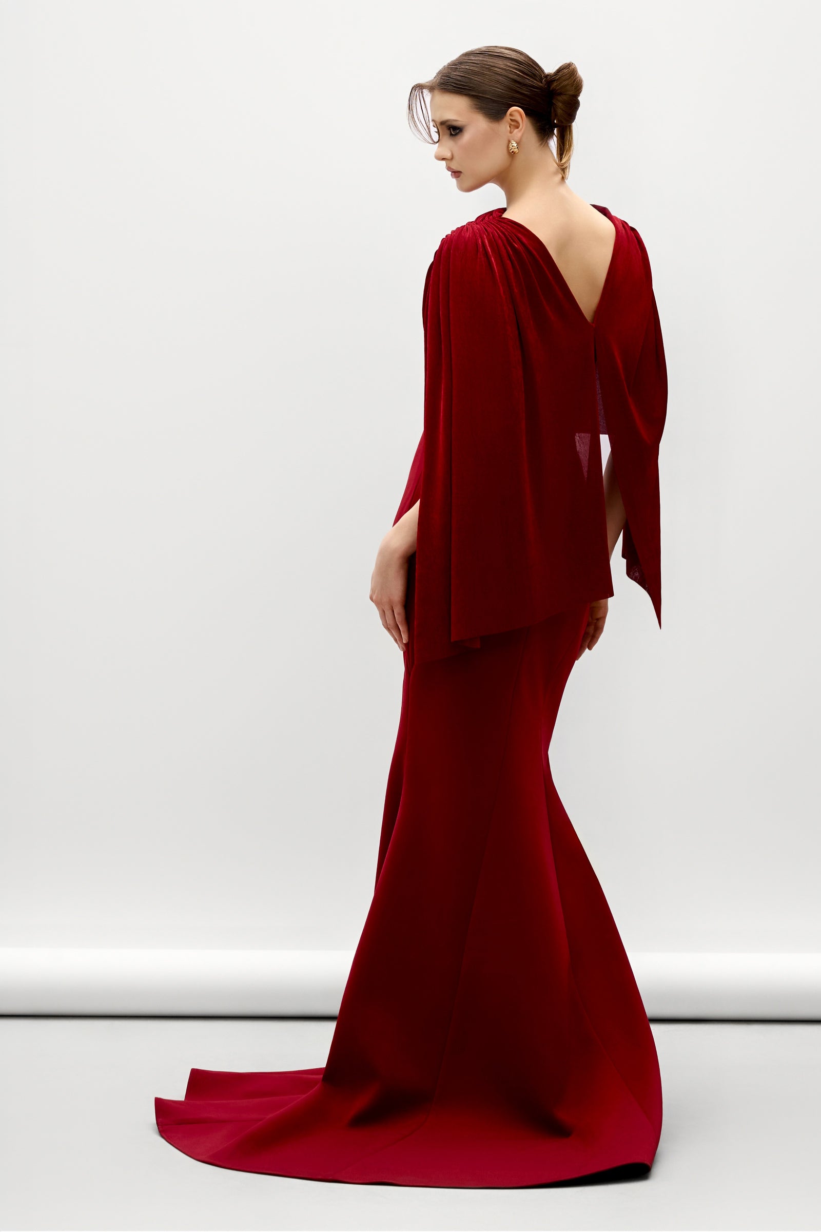 Mirelle Draped Cape
