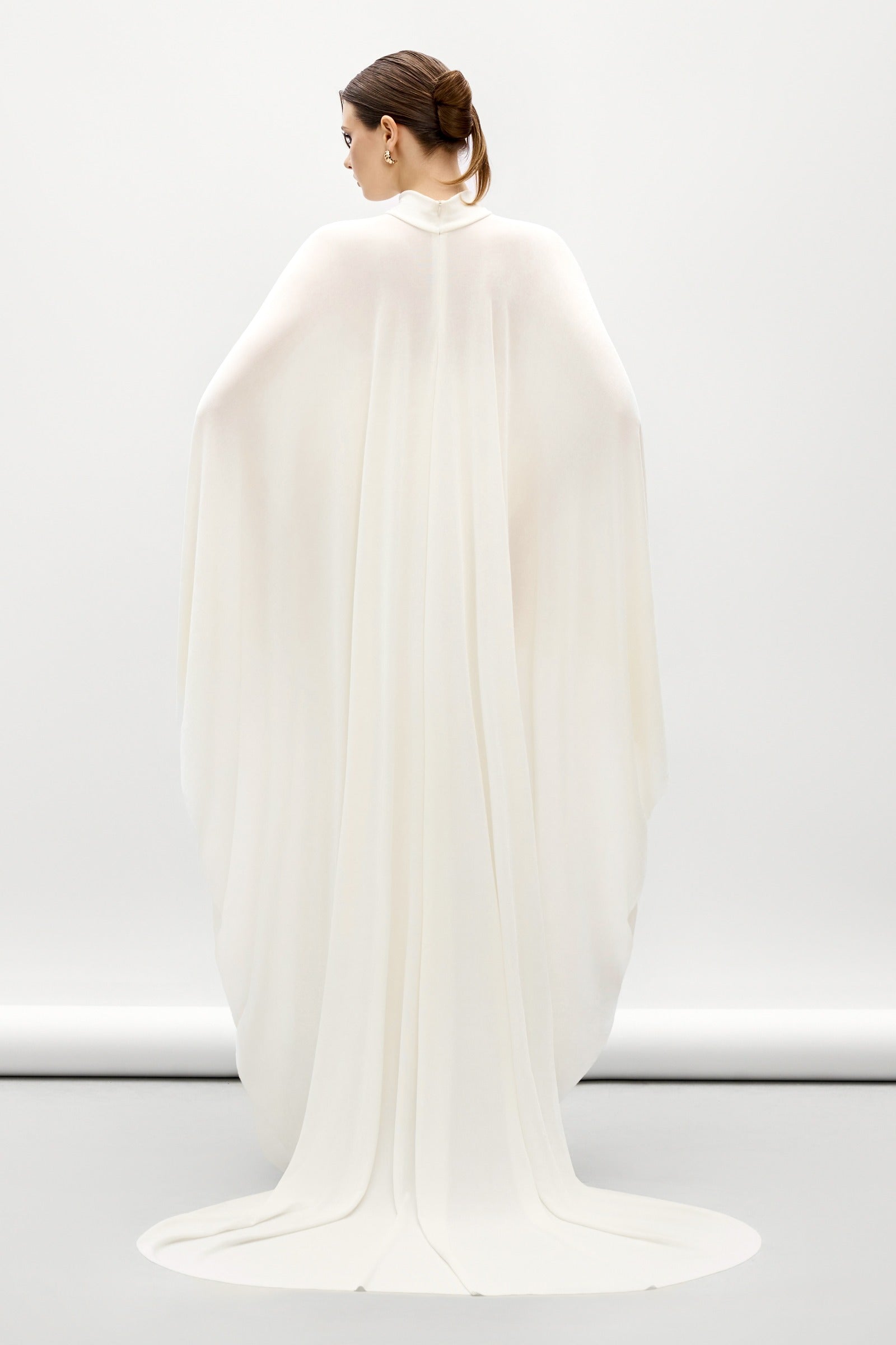 Ixora Mock Neck Cape