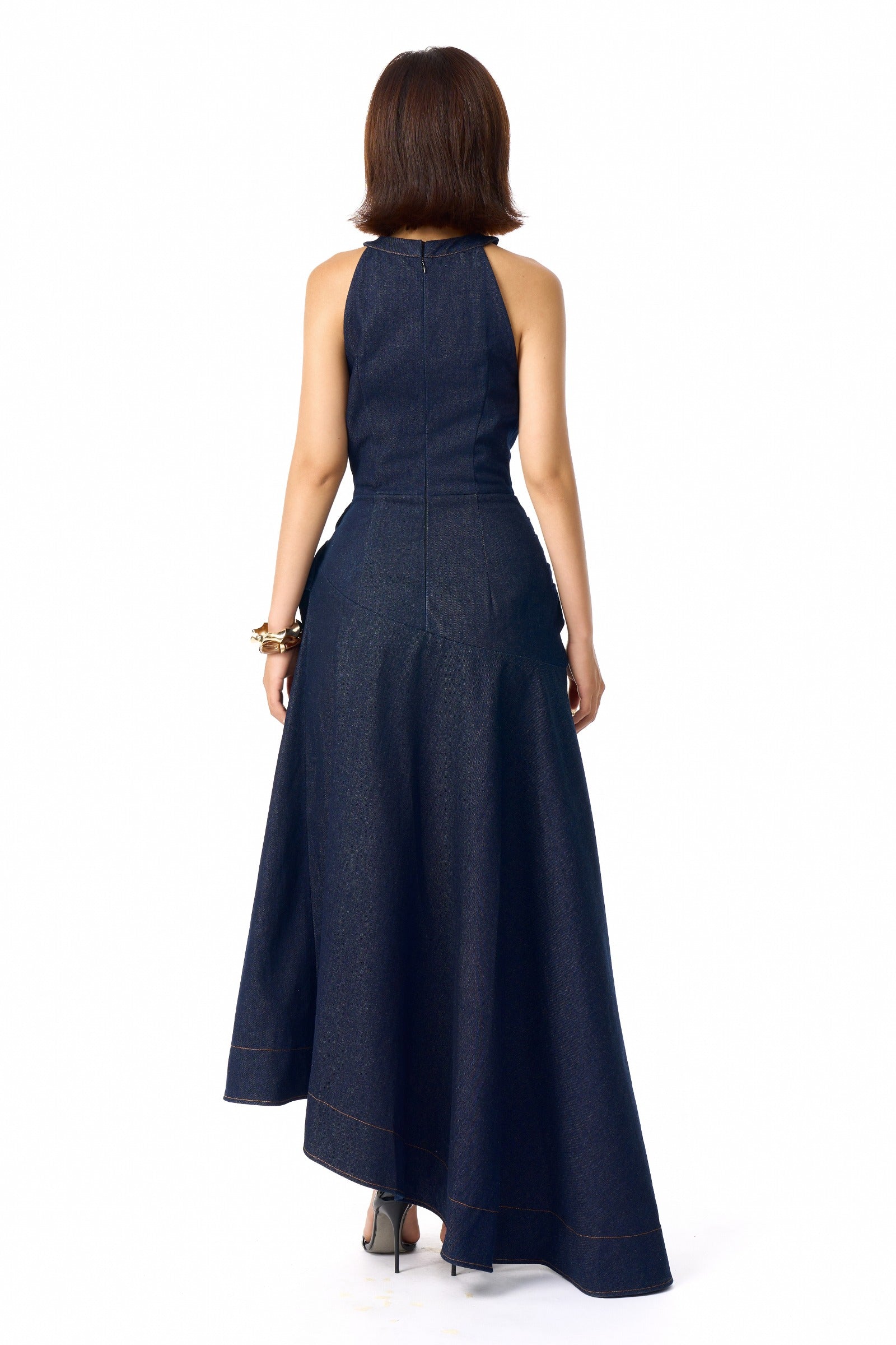 Nola Draped Maxi Dress