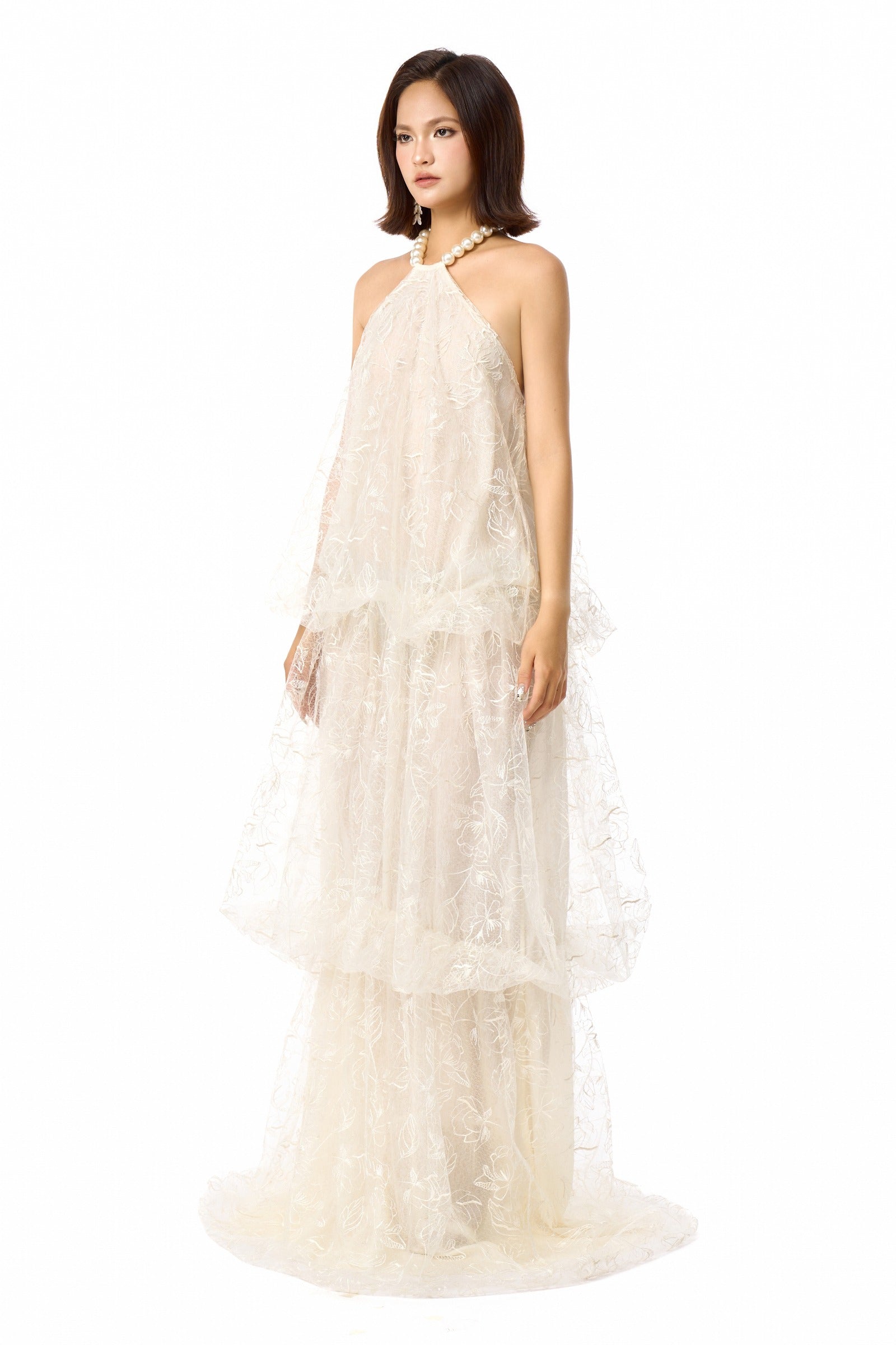 Eira Halter Maxi Dress