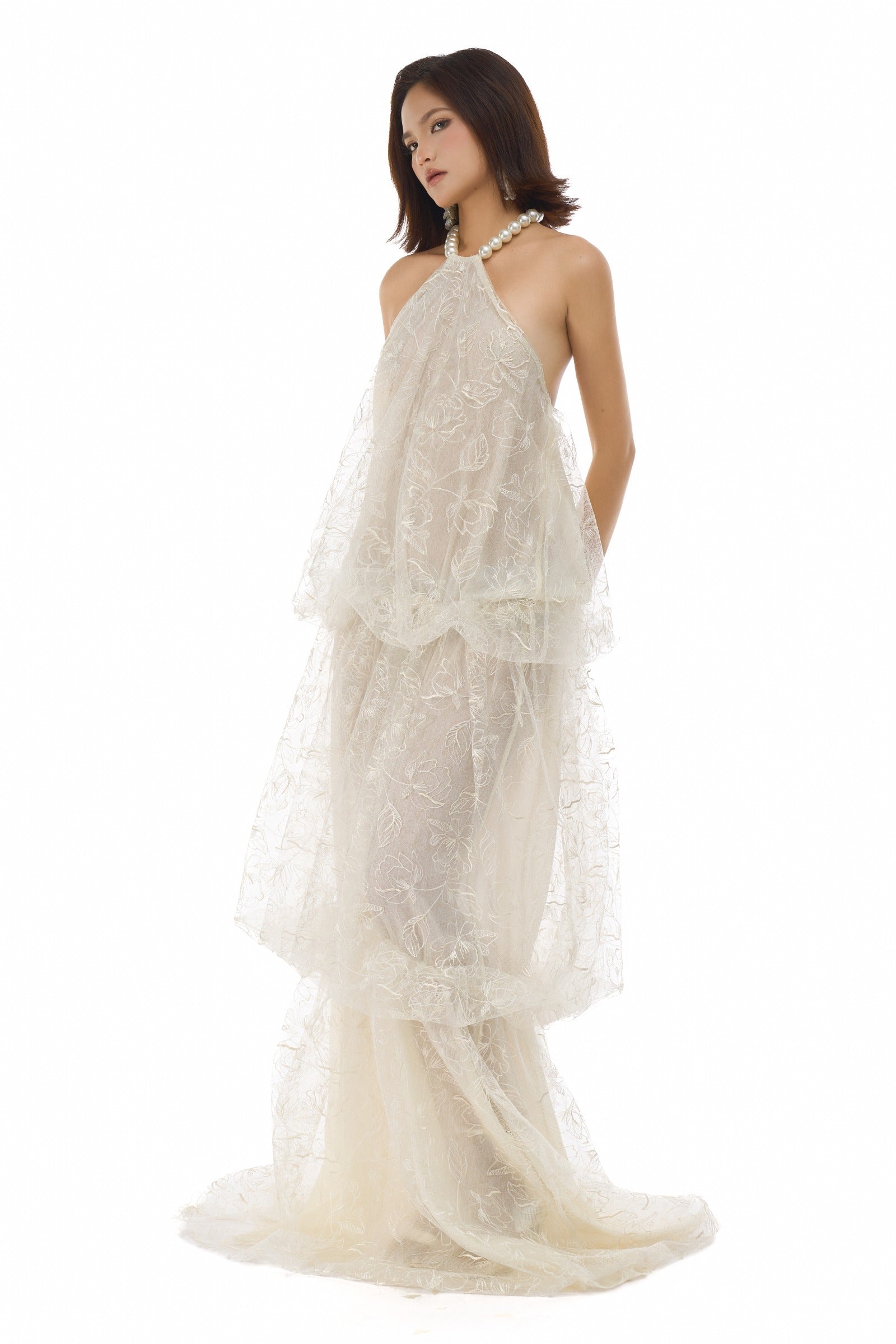 Eira Halter Maxi Dress