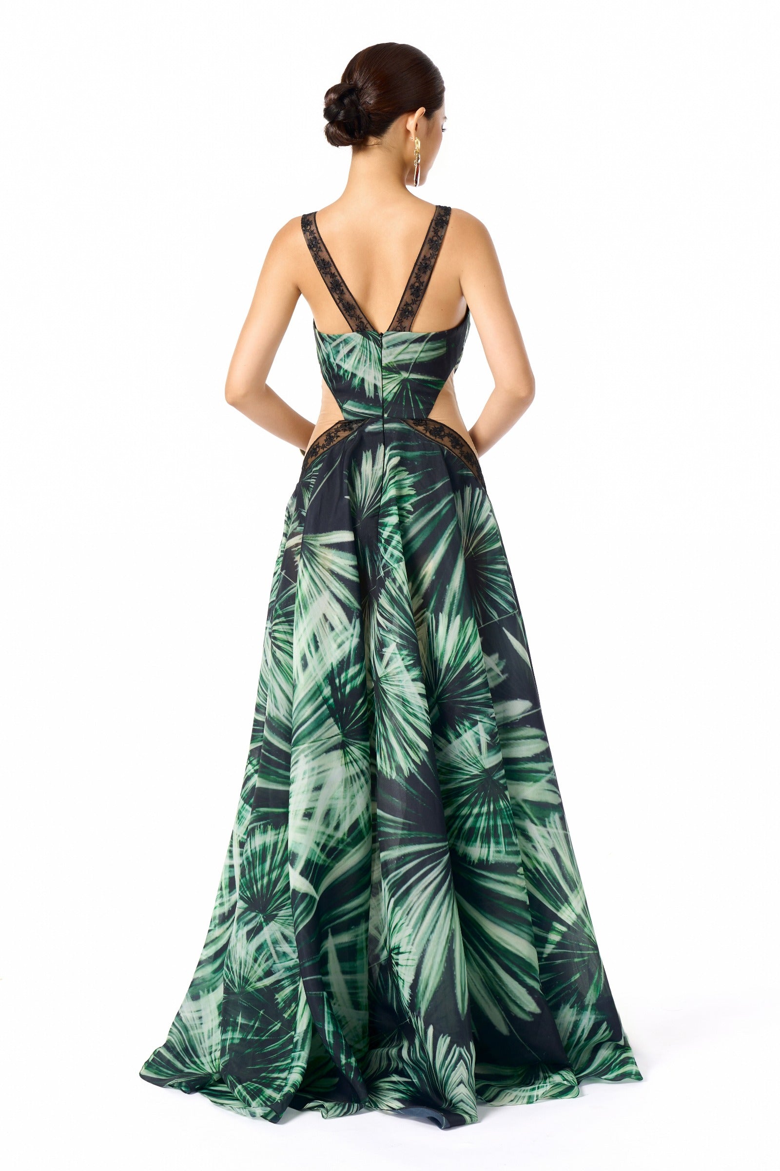 Lina V-Neck Maxi Dress