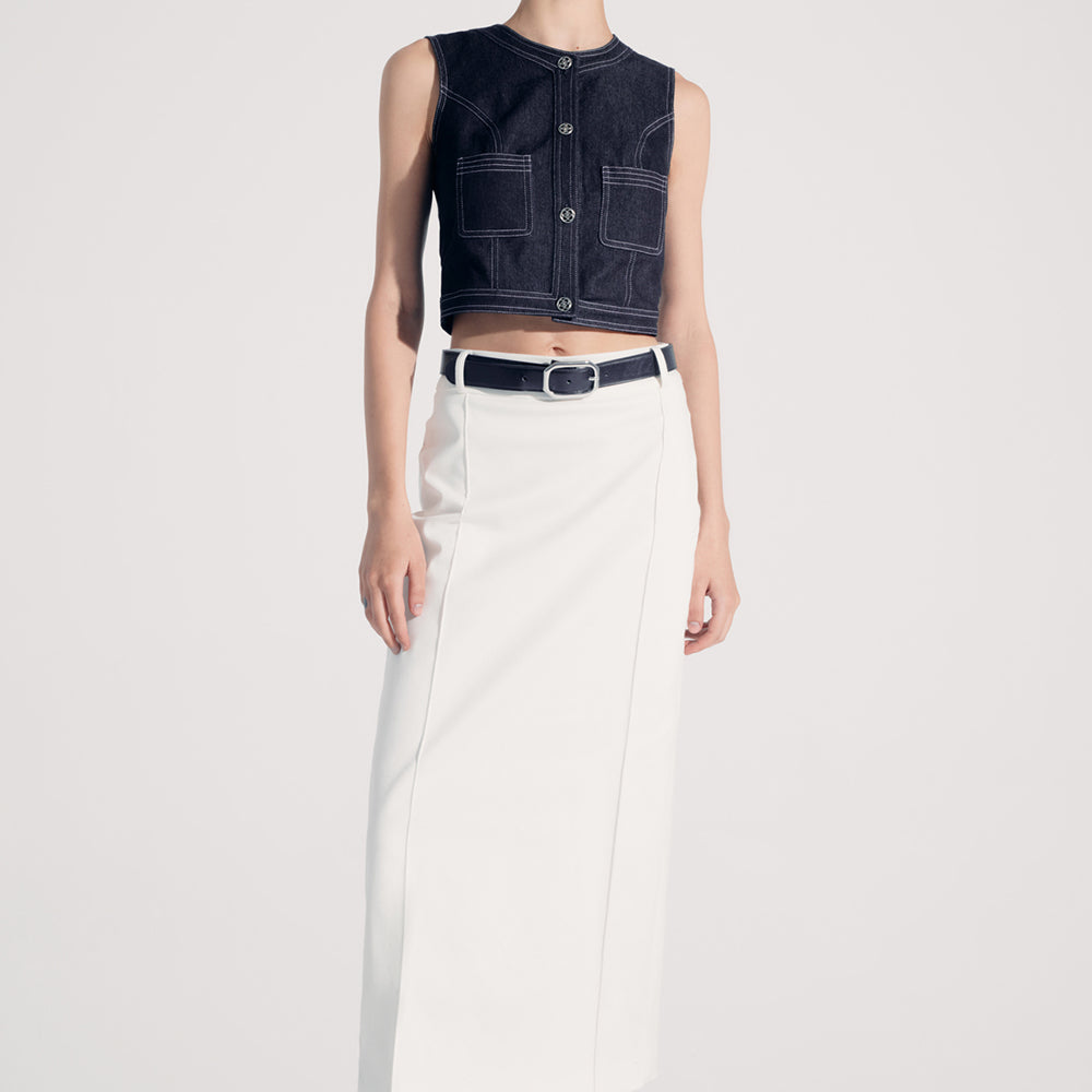 Macey Round Neck Top - MEAN BLVD
