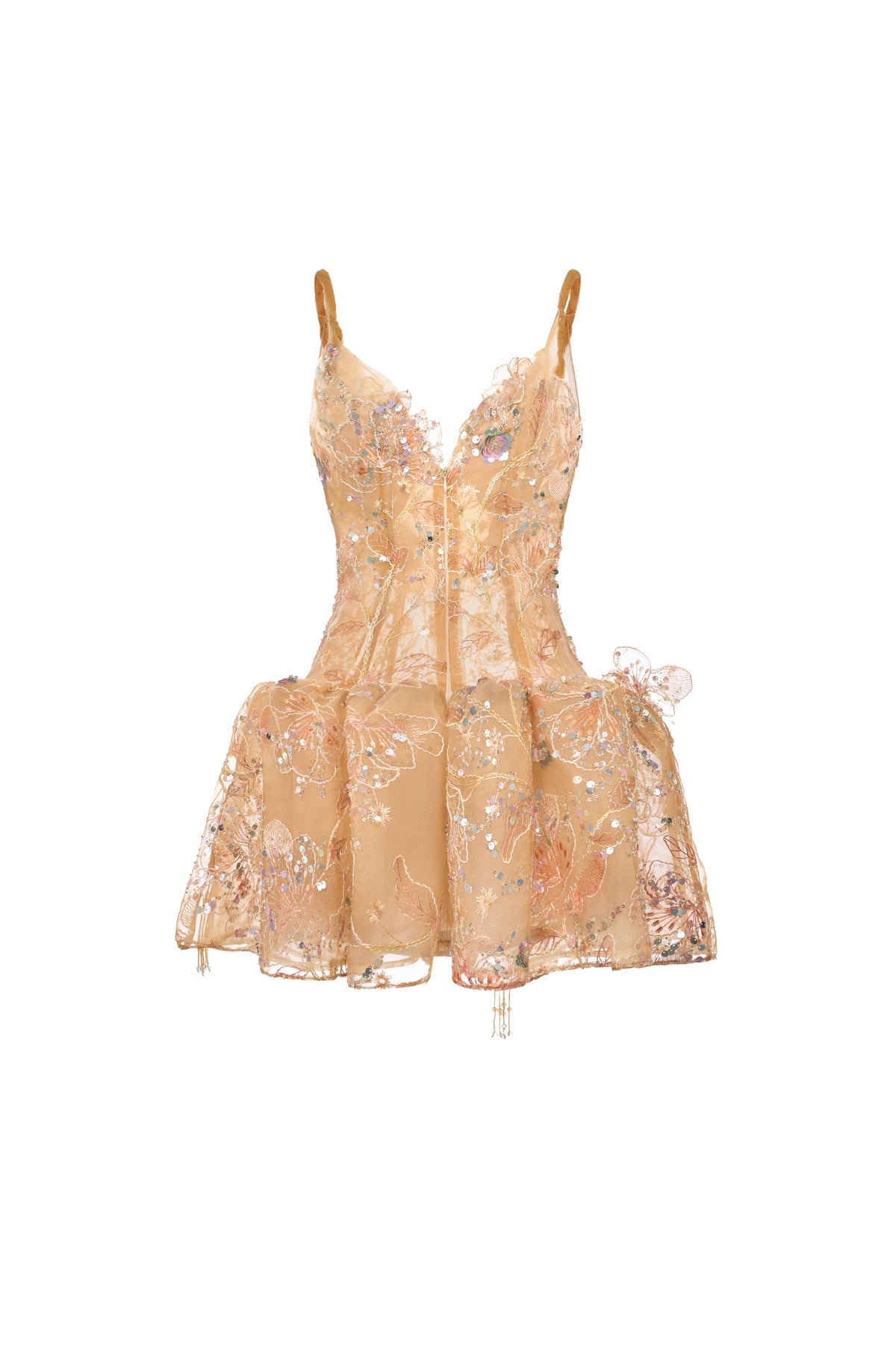 Aurèle Applique Mini Dress