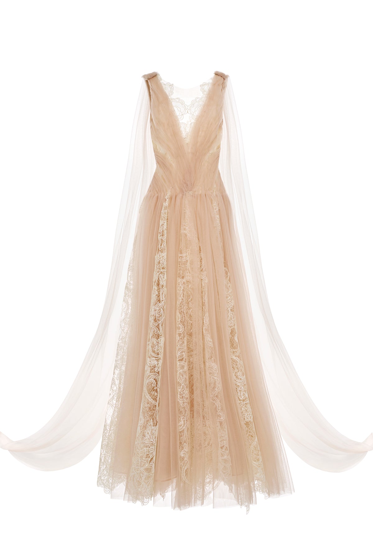 Athena Lace Insets Maxi Dress