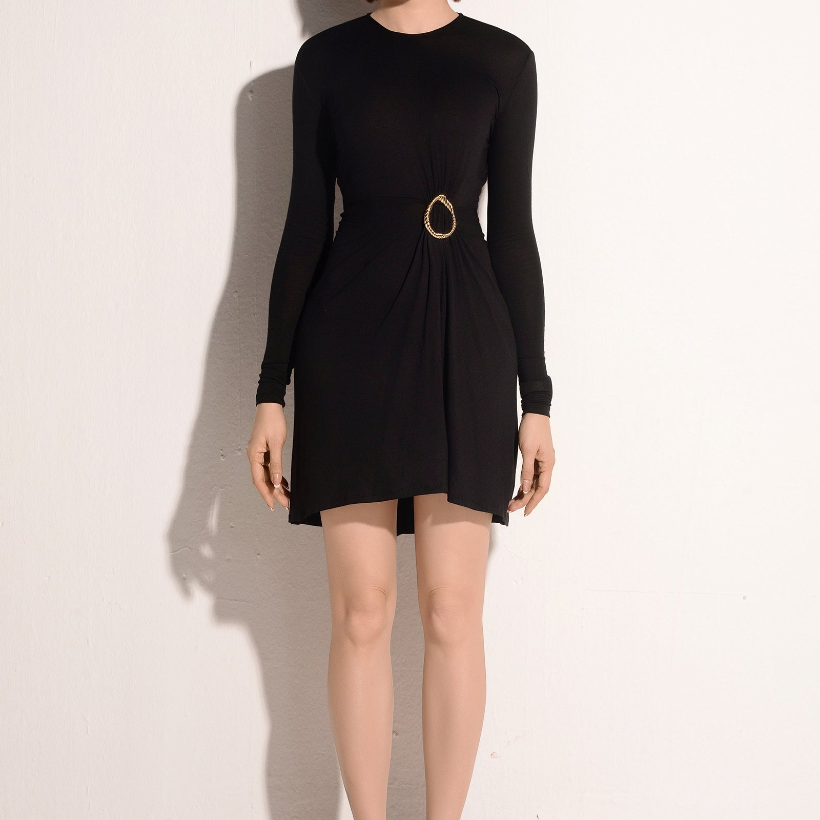 Maervaine Draped Mini Dress - MEAN BLVD