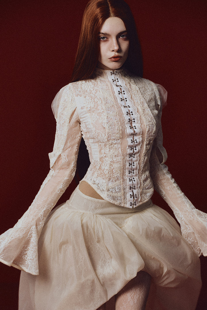 Maiden Asymmetric Draped Skirt - MEAN BLVD