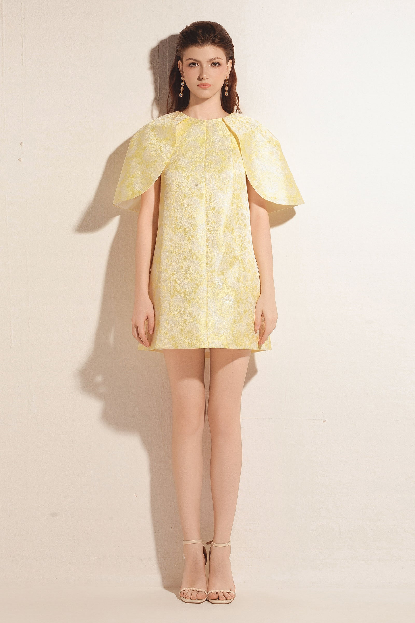 Malvaine Cape Sleeve Mini Dress - MEAN BLVD