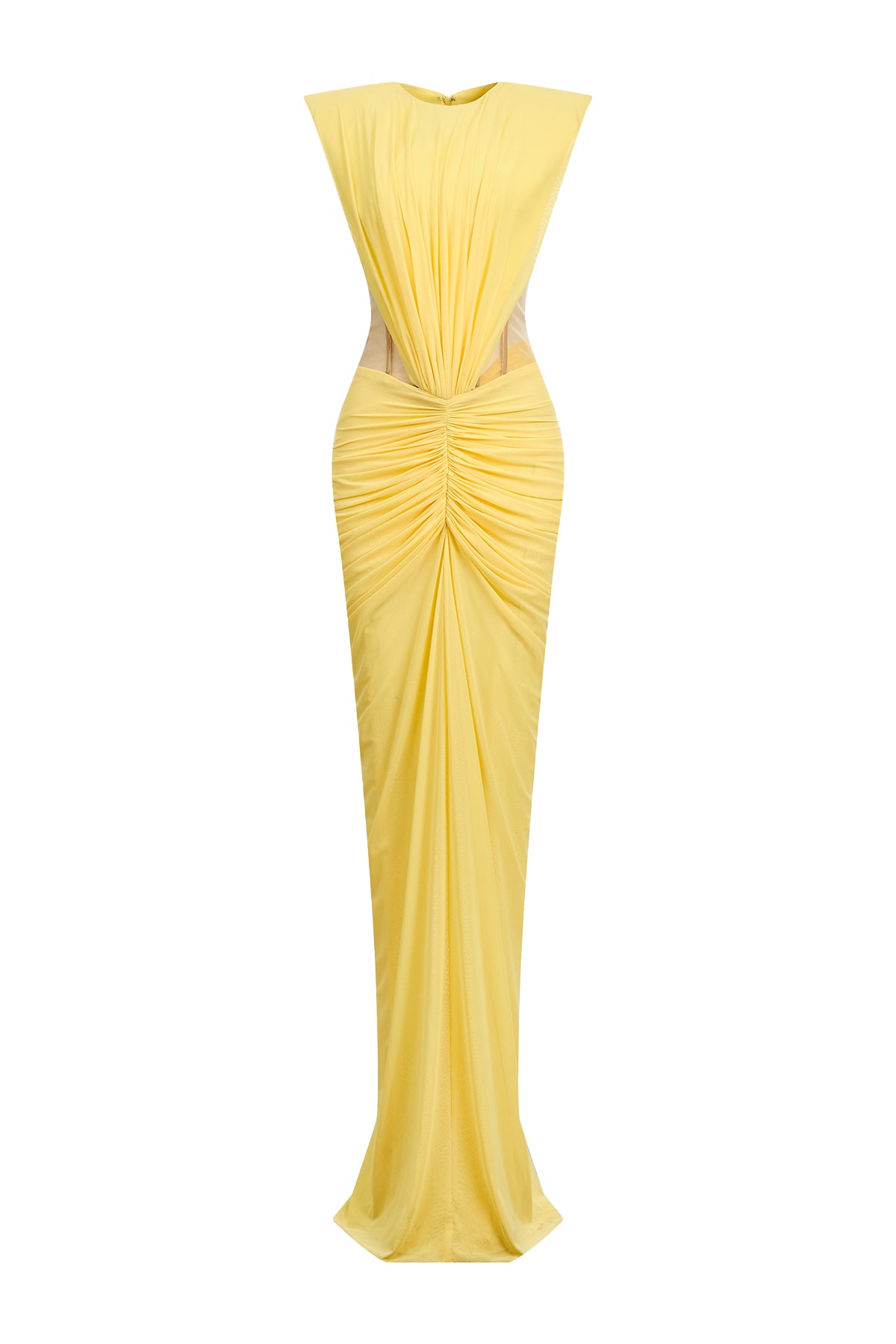 Mara Ruched Maxi Dress - MEAN BLVD