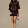 Marabel Straight Button Skirt - MEAN BLVD