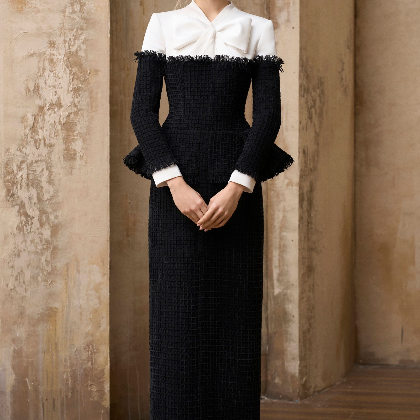 peplum maxi dress Miss Circle Women Abigail Velvet Off Shoulder Bubble Hem Peplum Maxi Dress