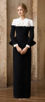 Margaux Peplum Maxi Dress - MEAN BLVD
