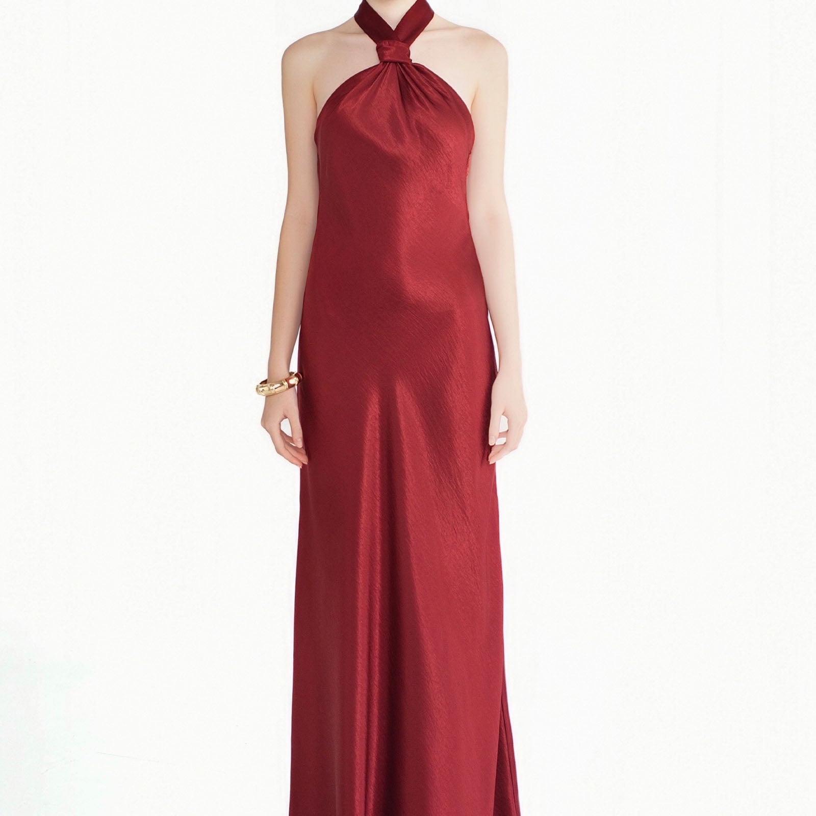 Marisela Halter Maxi Dress - MEAN BLVD