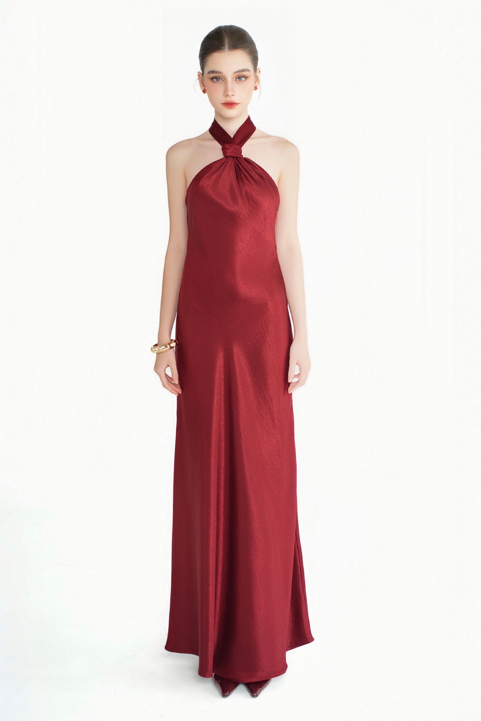 Marisela Halter Maxi Dress - MEAN BLVD