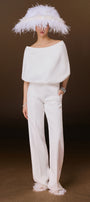 Marquise Boat Neck Jumpsuit - MEAN BLVD