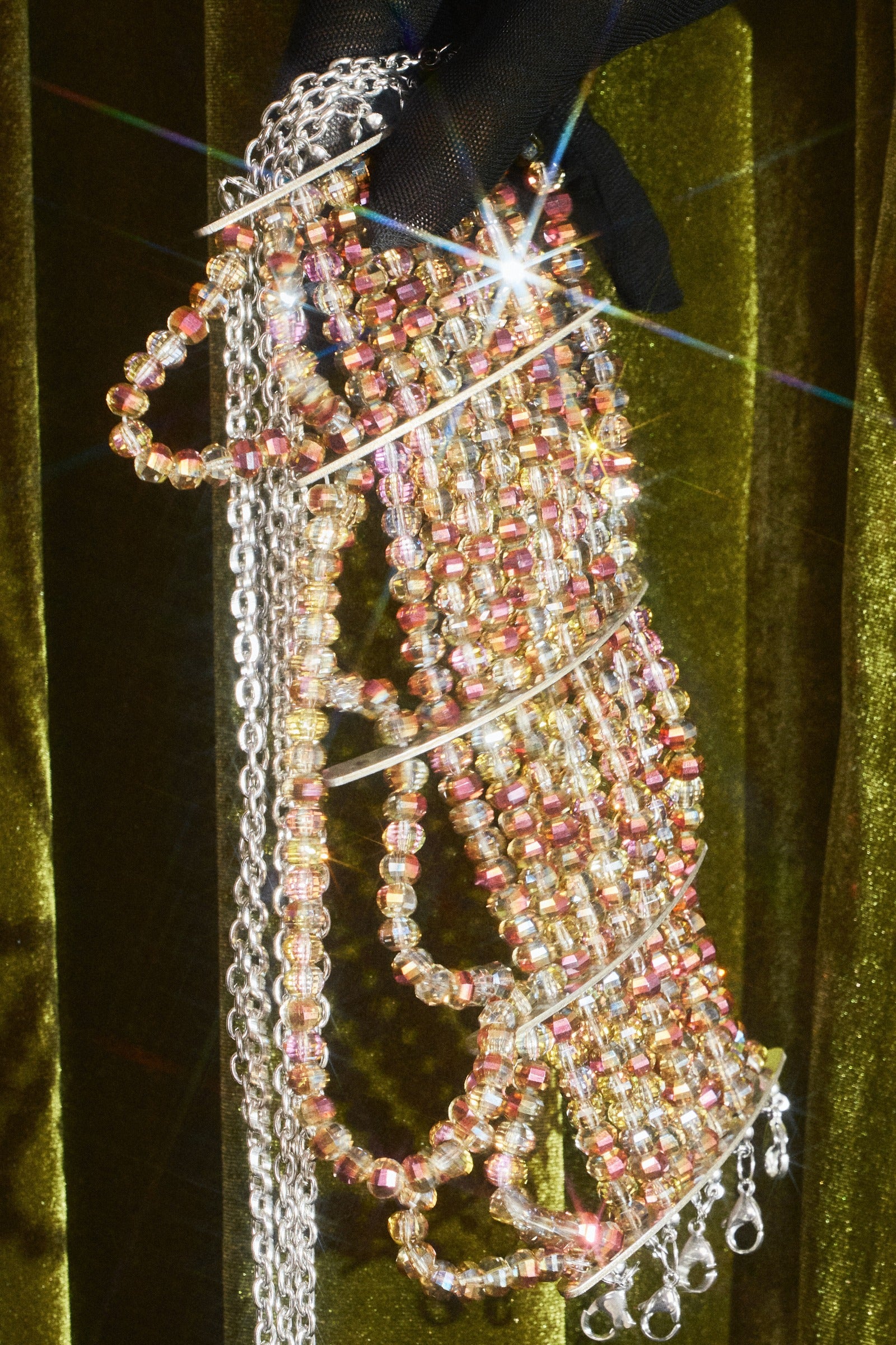 Masai Crystal Necklace - MEAN BLVD