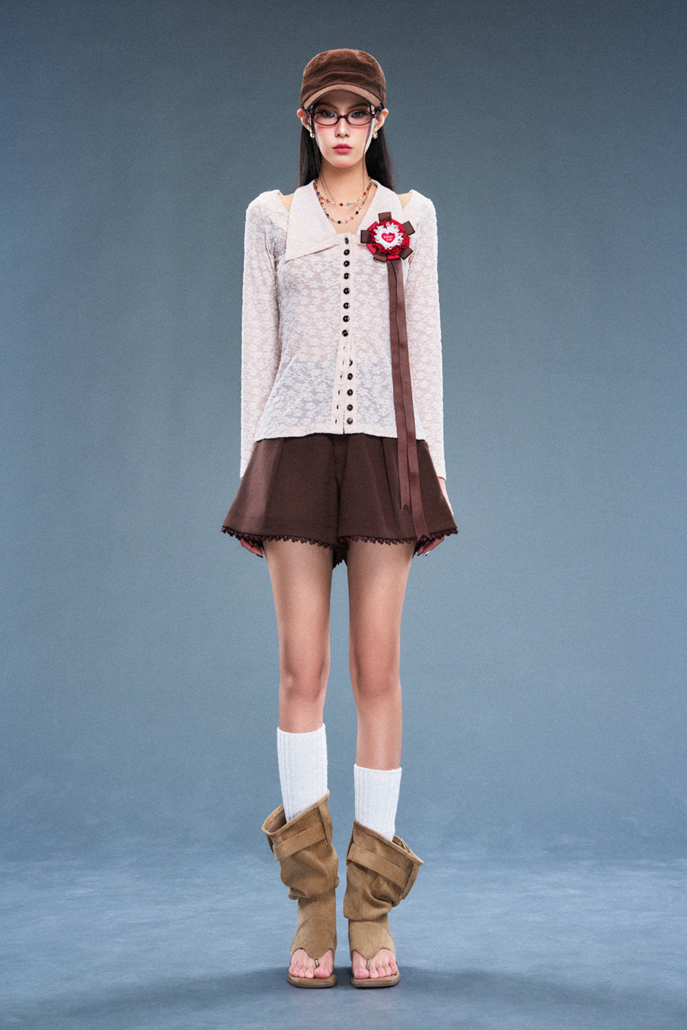 Medal Polyester Brooch - MEAN BLVD