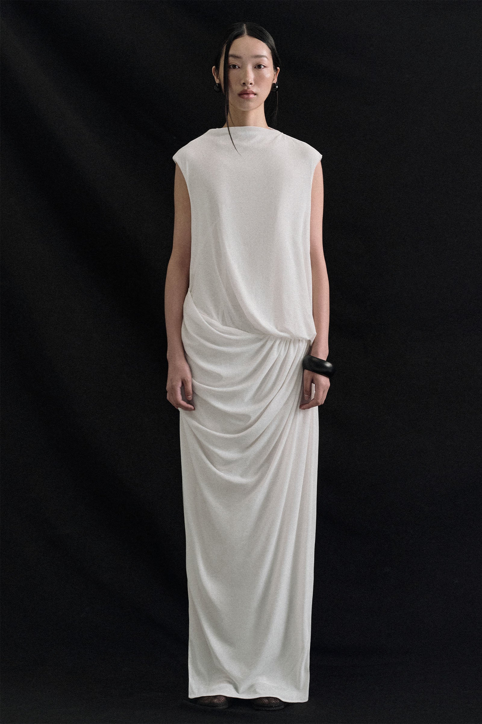 Mel High Neck Maxi Dress - MEAN BLVD